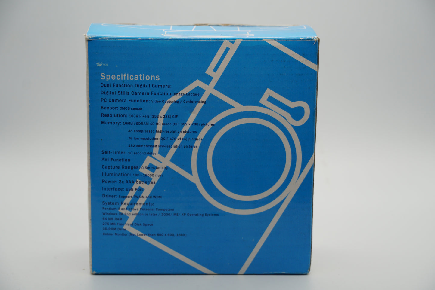 TDC-15 100K Digital Camera – Retro Early Digital Toy Camera