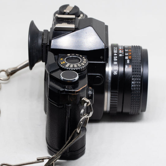 Yashica FX-D Quartz – 35mm SLR Film Camera with 50mm Lens