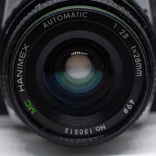 Nikon FM – 35mm SLR Film Camera with 28mm Lens