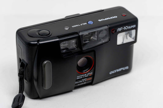 Olympus AF-10 Super 35mm Film Camera – Retro Point and Shoot Compact