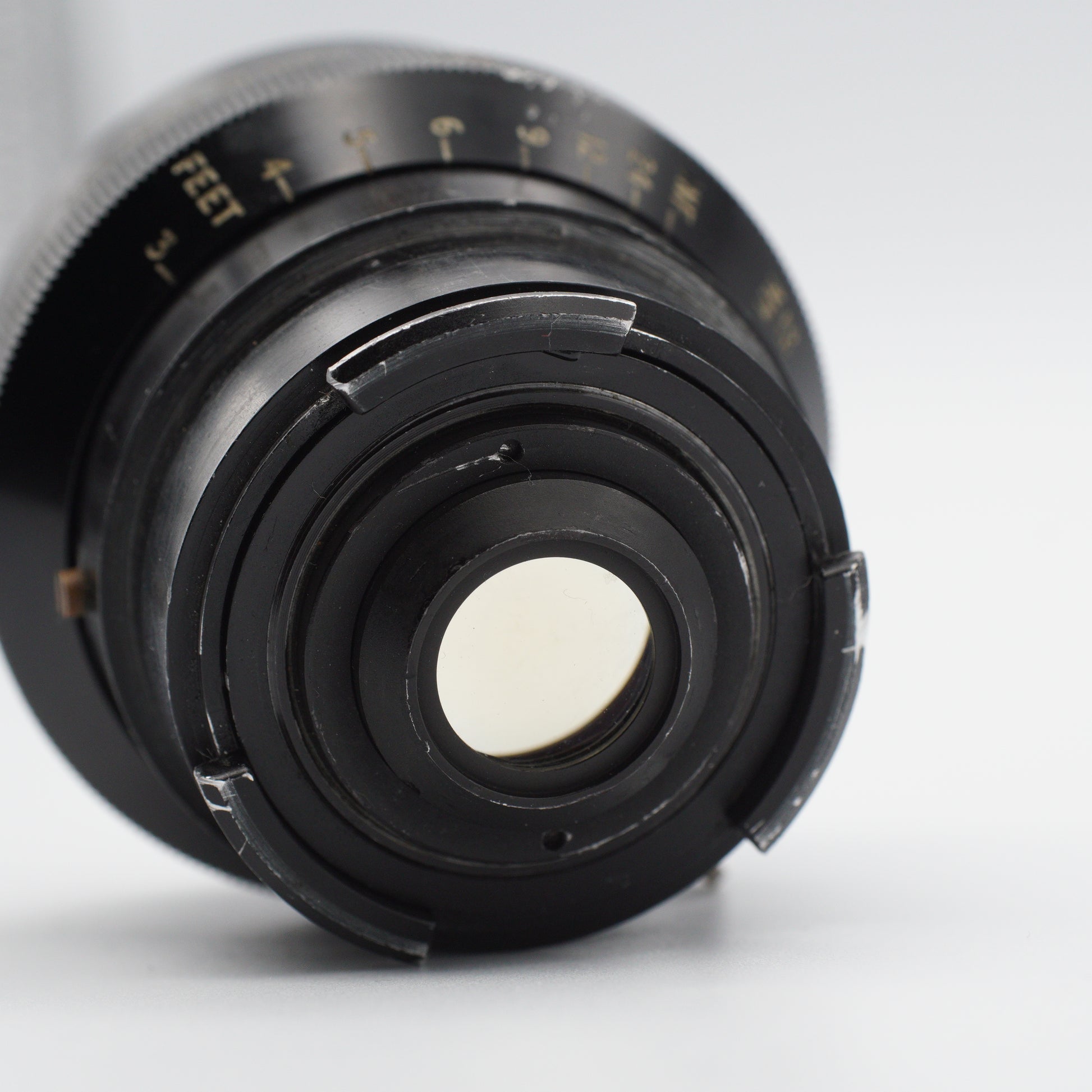 Cooke Speed Panchro 25mm f/2 (T2.2) Series III vintage lens by Taylor Hobson, iconic for its warm, cinematic look, displayed with a metal body and classic design, available at Retro Cameras Ireland