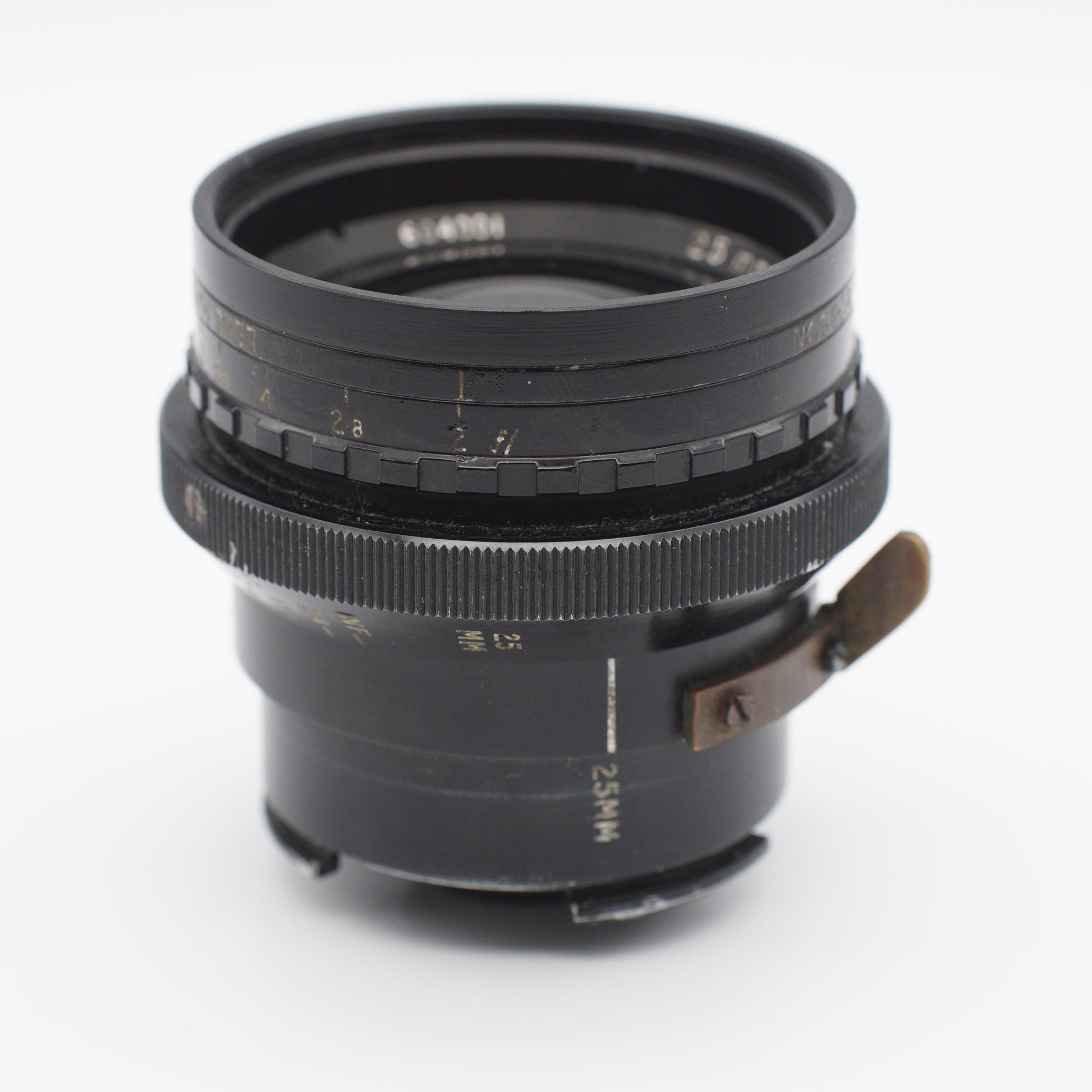 Cooke Speed Panchro 25mm f/2 (T2.2) Series III vintage lens by Taylor Hobson, iconic for its warm, cinematic look, displayed with a metal body and classic design, available at Retro Cameras Ireland