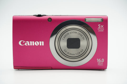 Canon PowerShot A2300 HD Digital Camera – Pink