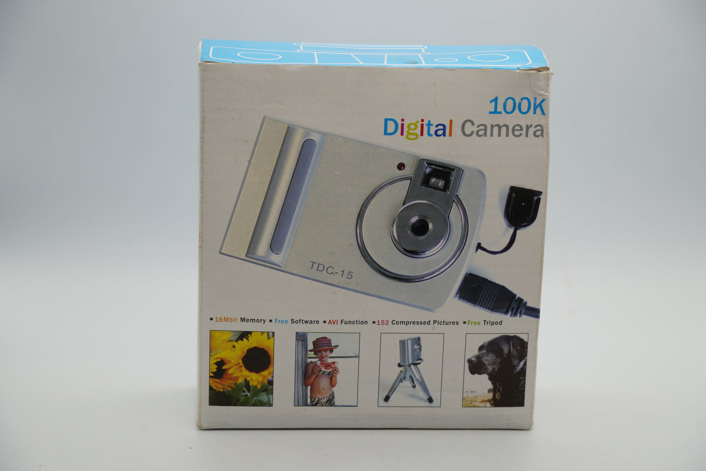 TDC-15 100K Digital Camera – Retro Early Digital Toy Camera