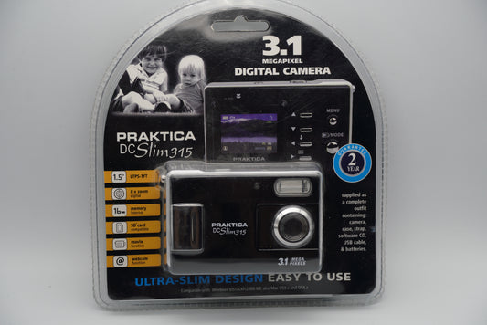 Praktica DC Slim 315 Digital Camera – 3.1MP (New Old Stock)