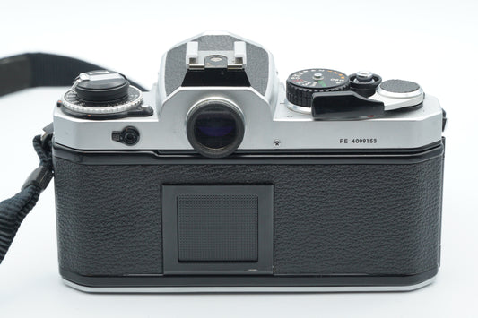 Nikon FE with Nikkor 50mm f2 lens