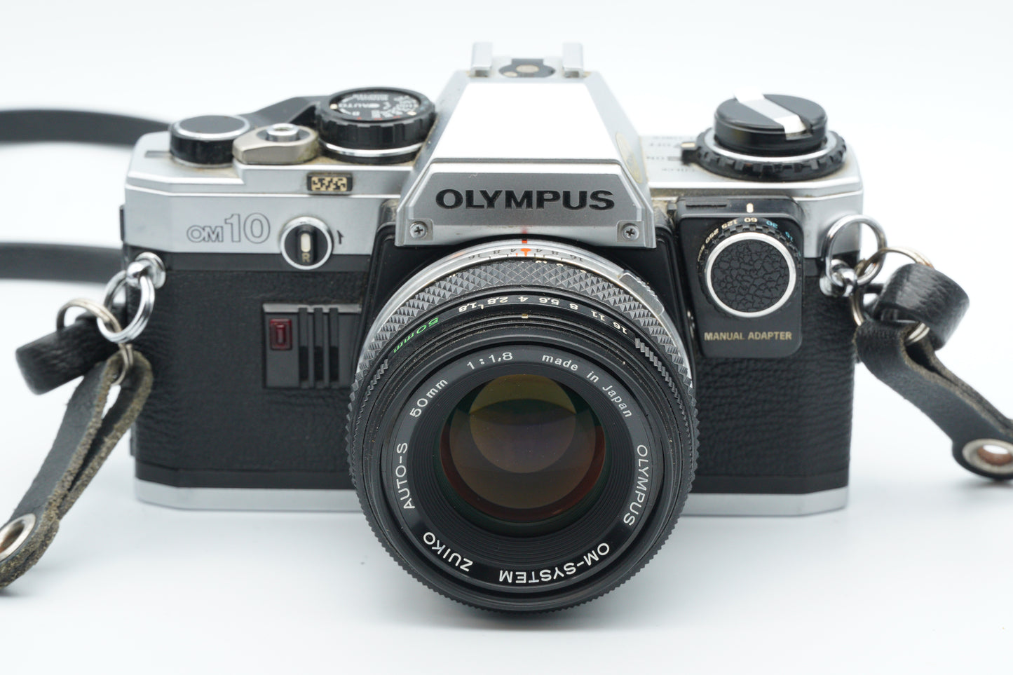 Olympus OM-10 + Zuiko 50mm f/1.8 + Manual Adapter – 35mm Film SLR