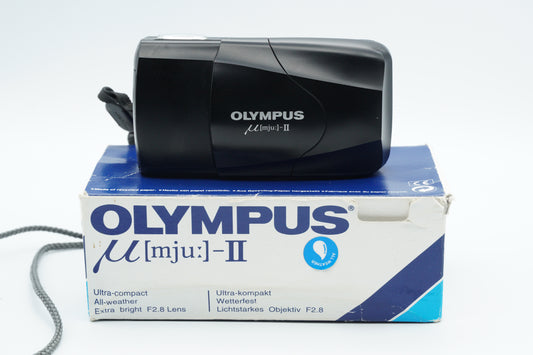 Olympus µ[mju:]-II – The Award-Winning 35mm Compact | Boxed