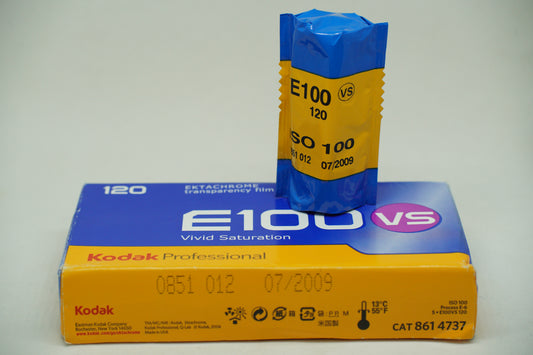 Kodak Ektachrome 100VS – 120 Medium Format Film (Expired 07/2009)