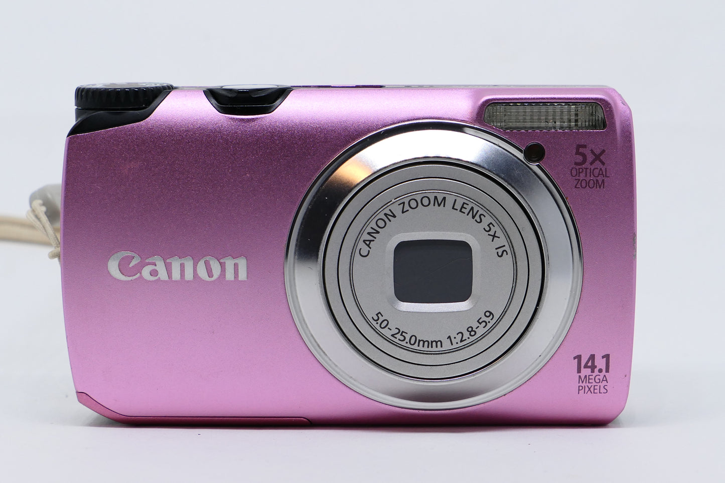 Canon PowerShot A3200 IS Pink (2011) – Stylish Canon CCD Digital Camera