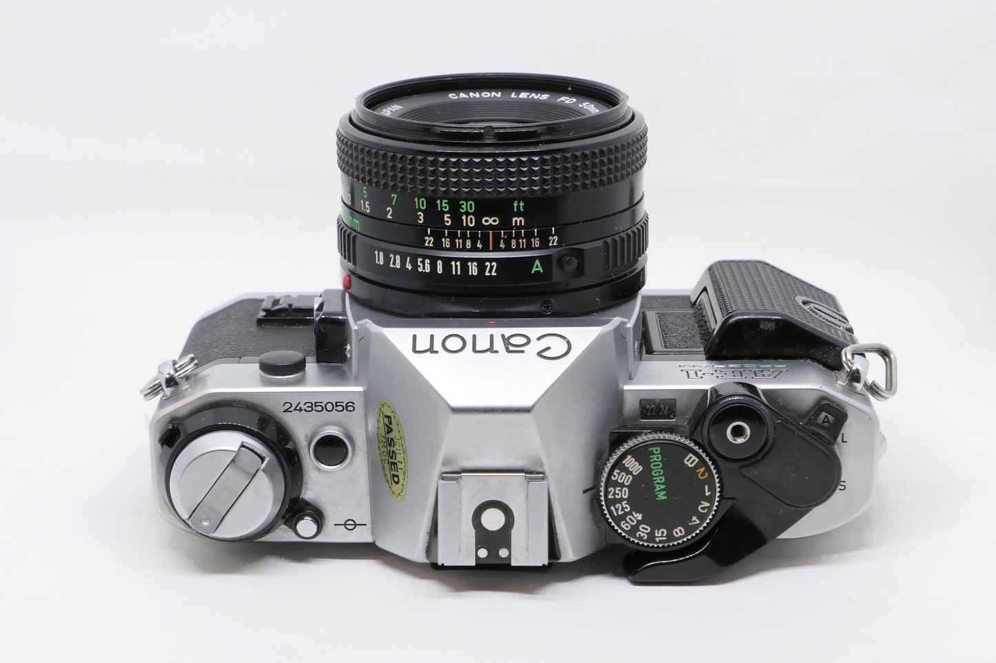 Canon AE-1 Program with Canon FD 50mm f/1.8 Lens