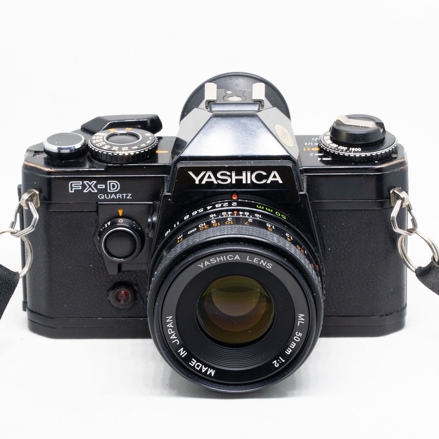 Yashica FX-D Quartz – 35mm SLR Film Camera with 50mm Lens