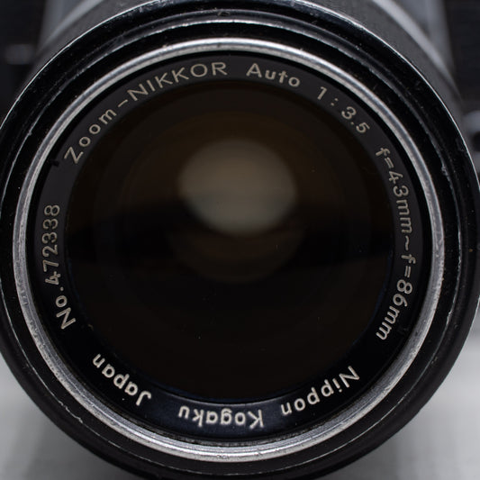Nikon FM – 35mm SLR Film Camera with Zoom Lens