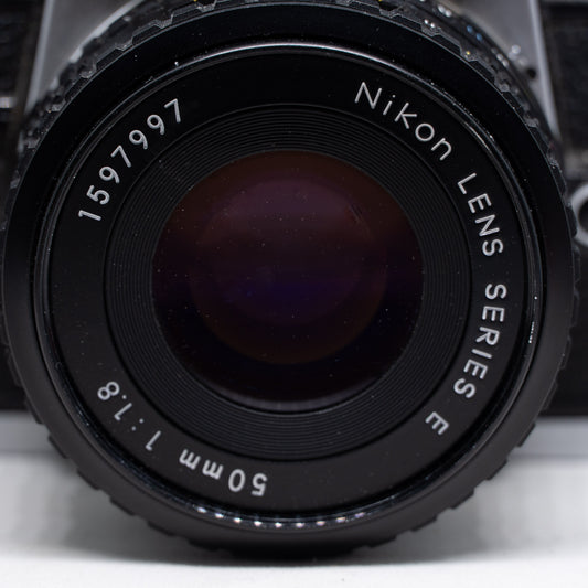 Nikon FM – 35mm SLR Film Camera with 50mm f/1.8 Lens