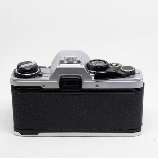 Olympus OM-10 35mm Film Camera with Zuiko 50mm f/1.8 + Manual Adapter