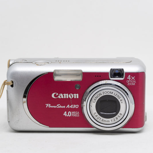 Canon PowerShot A430 – Vintage Digital Camera (CCD Look)