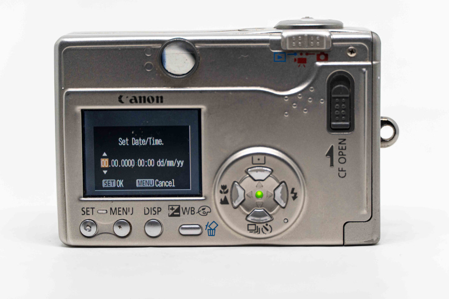 Canon Digital IXUS V2 CCD Digital Camera – Retro Y2K Digicam