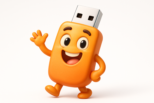 usb memory stick animated